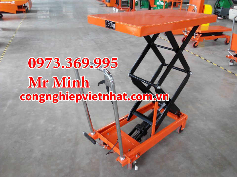 Bàn nâng thủy lực 350kg