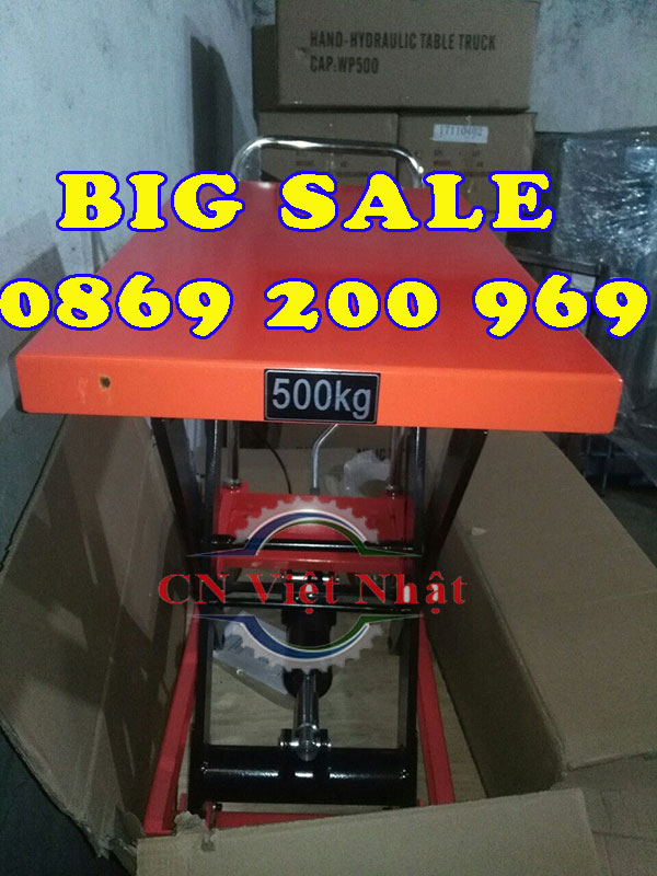 Cấu tạo và công dụng bàn nâng thủy lực 500kg Niuli nhập khẩu 2 Bàn nâng thủy lực 500kg