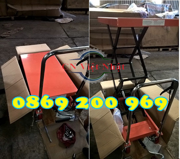 Cấu tạo và công dụng bàn nâng thủy lực 500kg Niuli nhập khẩu 3 Bàn nâng thủy lực 500kg