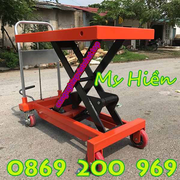 Cấu tạo và công dụng bàn nâng thủy lực 500kg Niuli nhập khẩu 4 Bàn nâng thủy lực 500kg