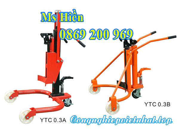 Xe di chuyển thùng phuy 300kg 