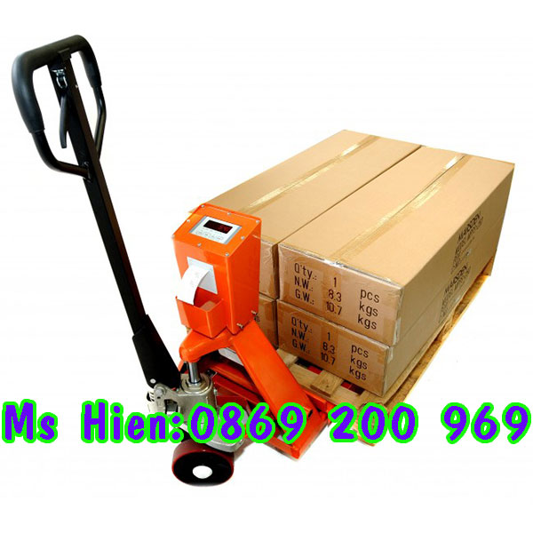 Cách sử dụng xe nâng tay thấp gắn cân 3 tấn chuẩn xác nhất 3 Xe nâng tay thấp gắn cân 3 tấn