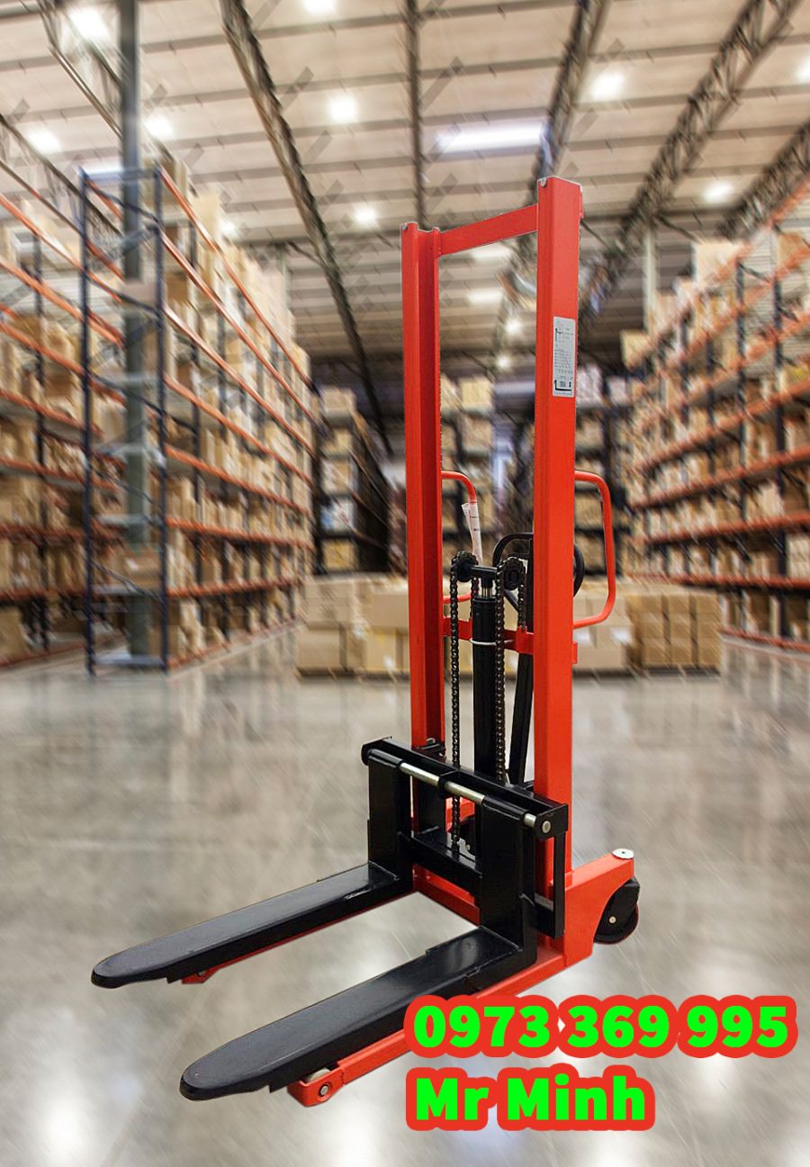 Xe nâng tay cao 1500kg nâng 3m phân phối toàn quốc