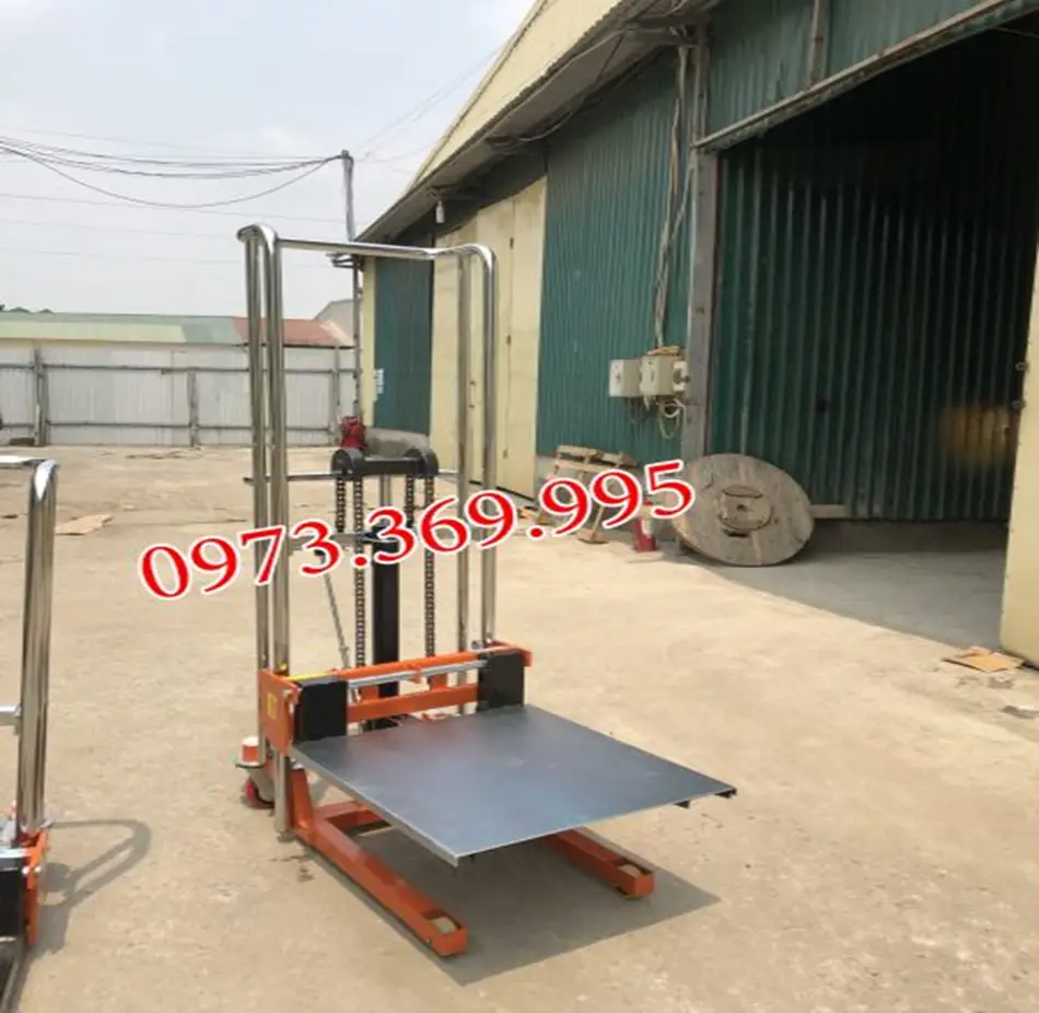 5 tiêu chí để lựa chọn xe nâng tay 3 Xe Nang Tay Cao Mini 400 kg 2