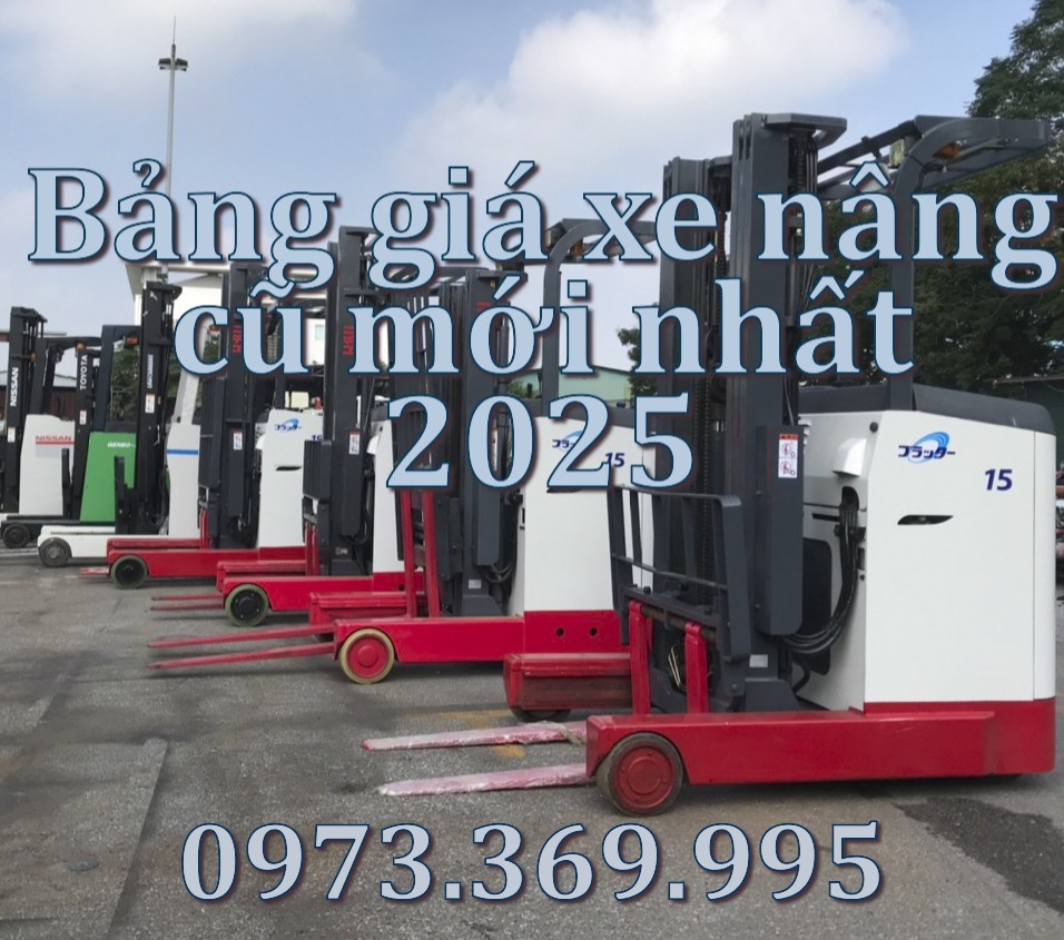 bảng giá xe nâng cũ
