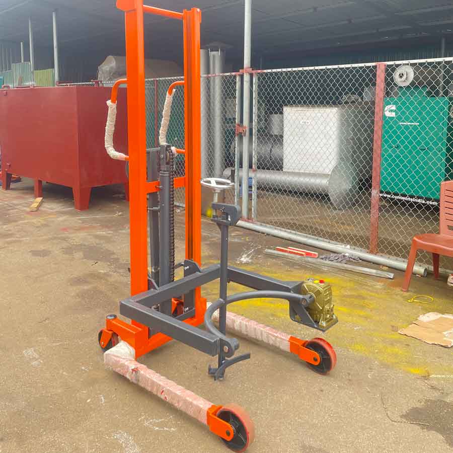 Xe nâng thùng phuy